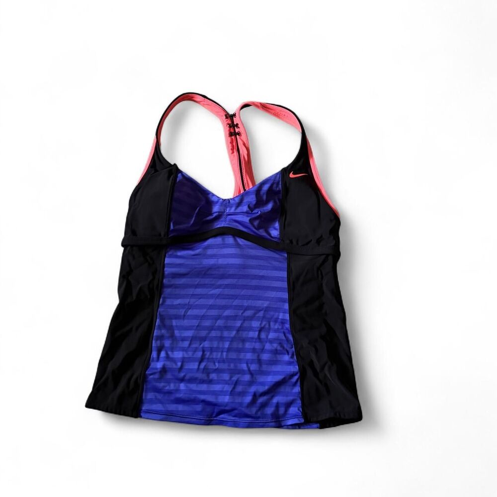Nike Women's Blue and Black Vest